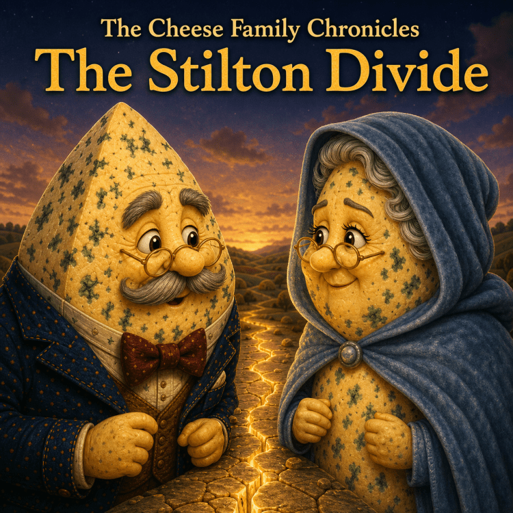 The Stilton Divide cover.